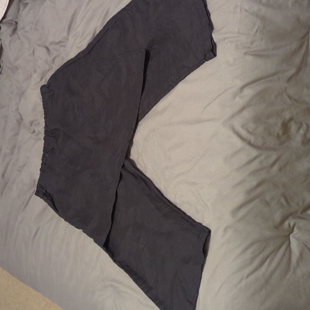 Asian style pants with dress front